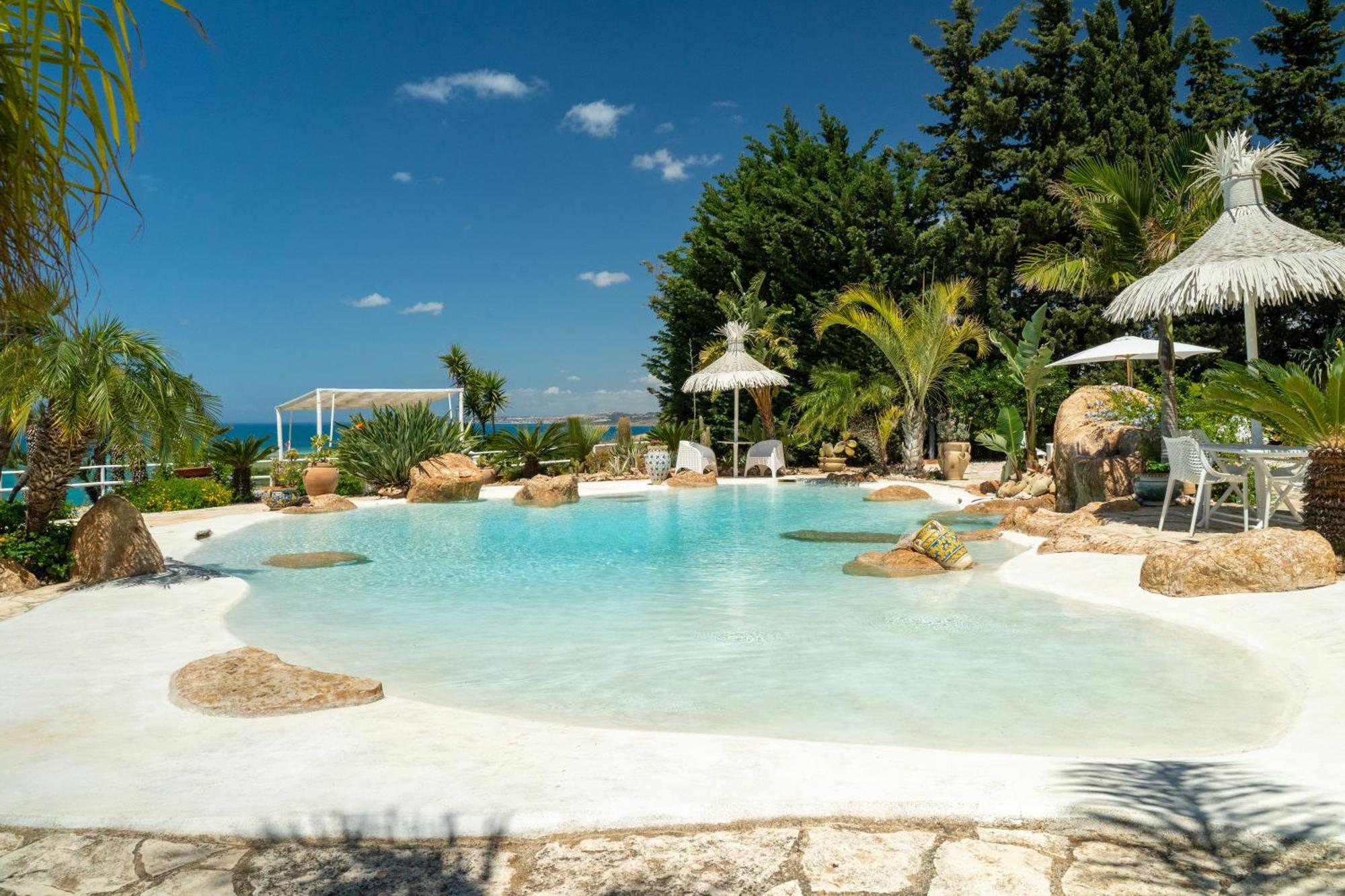 Casa Vacanze Verdemare con Piscina Ribera Exterior foto