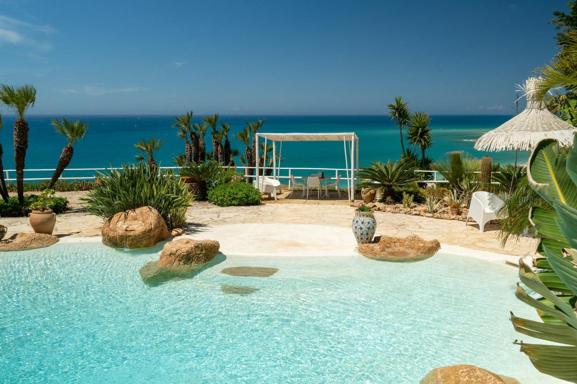 Casa Vacanze Verdemare con Piscina Ribera Exterior foto