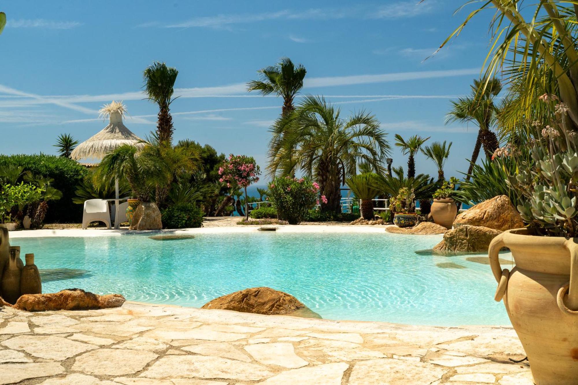 Casa Vacanze Verdemare con Piscina Ribera Exterior foto