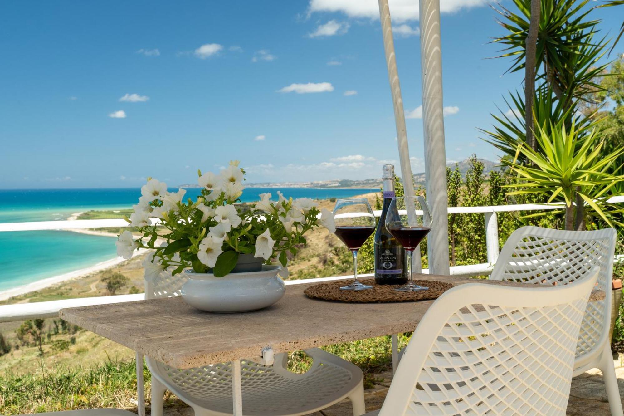 Casa Vacanze Verdemare con Piscina Ribera Exterior foto